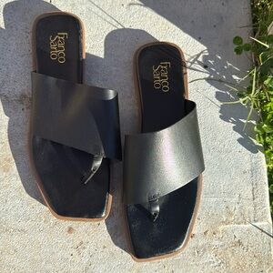 Franco Sarto like new size slip on sandals